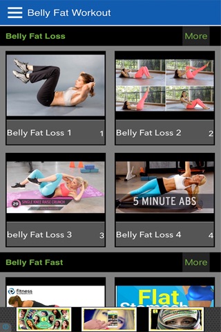 Belly Fat Exercises screenshot 2