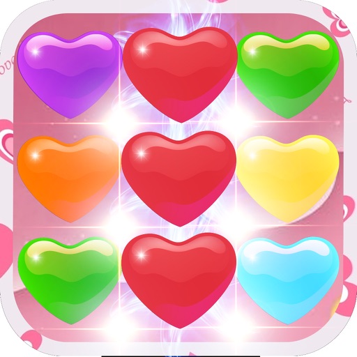 Love Happy - Match Three Free iOS App