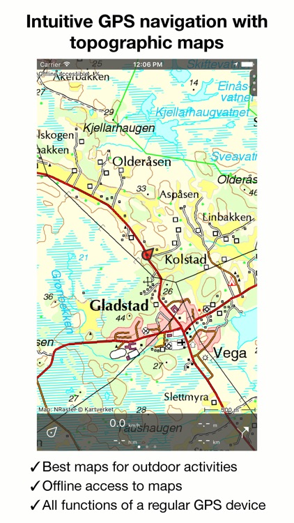 Topo GPS Norway