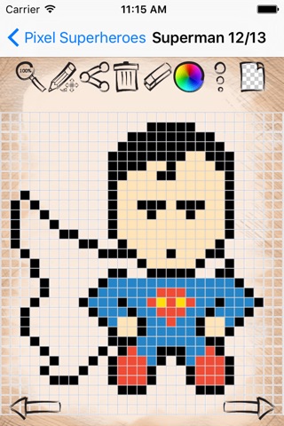 What To Draw For Pixel Superheroes screenshot 4