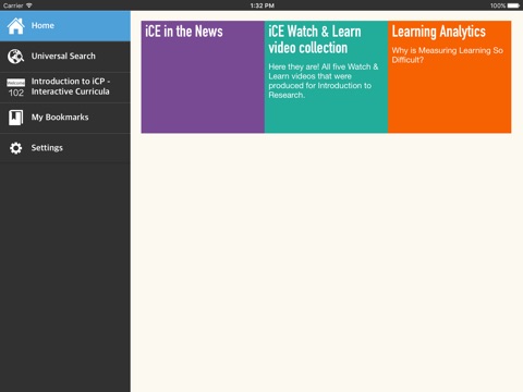 iCP - The interactive Curricula Platform screenshot 2