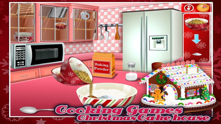 Cooking Games:Christmas Cake Hous