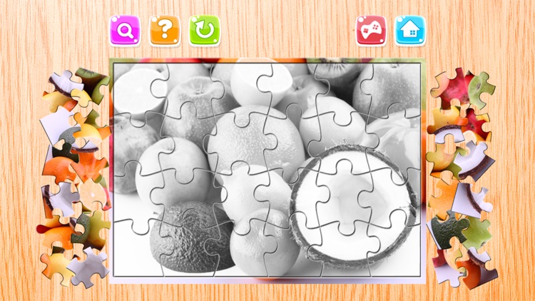 Food Puzzle for Adults Fruit Jigsaw Puzzles Games screenshot-3