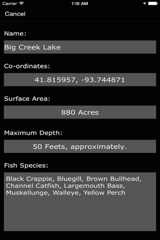Iowa: Lakes and Fishes screenshot 3
