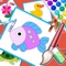 Puzzles And Coloring Games 2 - For Kids Learning Painting and Animals