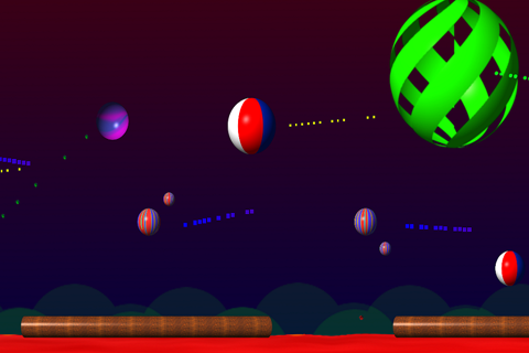 Flying Bouncing Ball Free screenshot 4