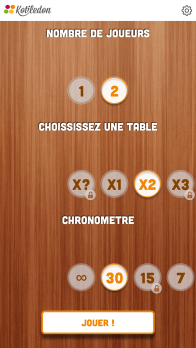 Screenshot #1 pour Kotiledon - multiplications