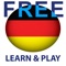 Learn and play German free - Educational game. Words from different topics in pictures with pronunciation