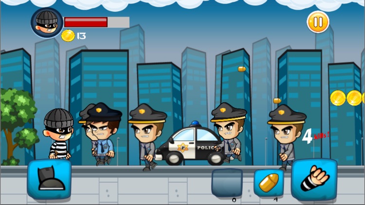 robber vs cops run adventure games