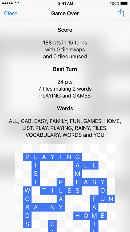 Catchlines, a word game, free your letters screenshot-3