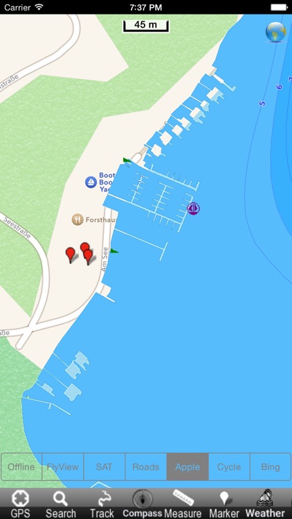 Lake : Starnberg HD - GPS Map Navigator screenshot-3