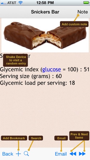 Glycemic Index and Load for Foods Plus+(圖5)-速報App