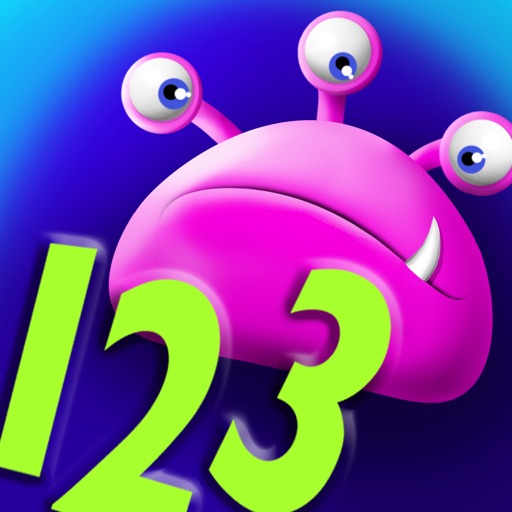 Baby Monster 123 - My First Numbers Math Playground - Fun & Easy Counting Game icon