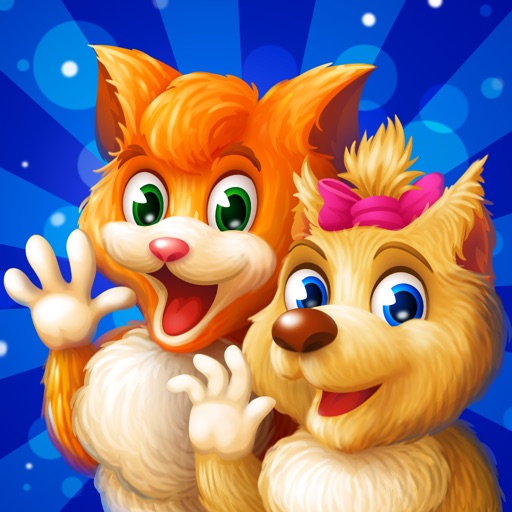 Cat and Dog Adventure - games for kids Icon