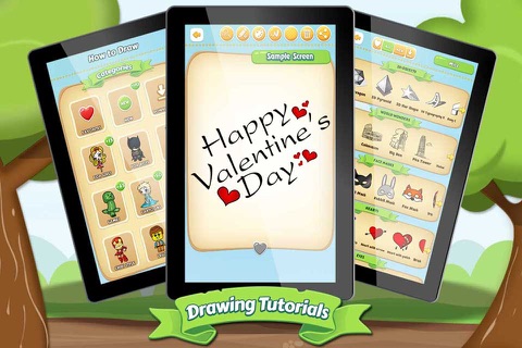 How To Draw Happy Valentines Free screenshot 3