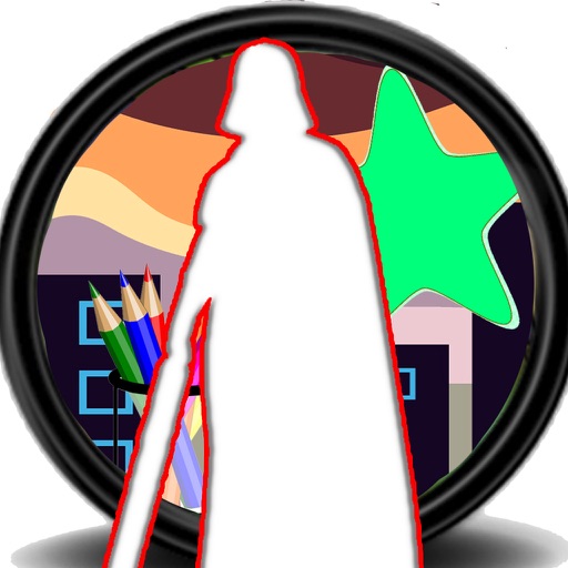 Coloring Book Page Darth Vader Free Edition icon