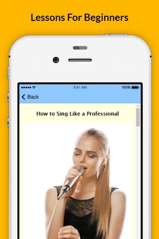 How To Sing - Singing Without Fear screenshot 4