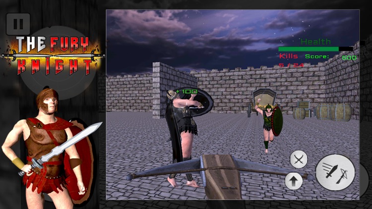 Warrior Fury Knight - Castle Defense screenshot-4