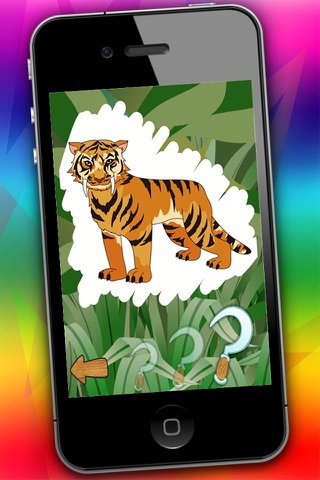 Connect dots and paint zoo animals Jungle coloring book - Premium screenshot 2