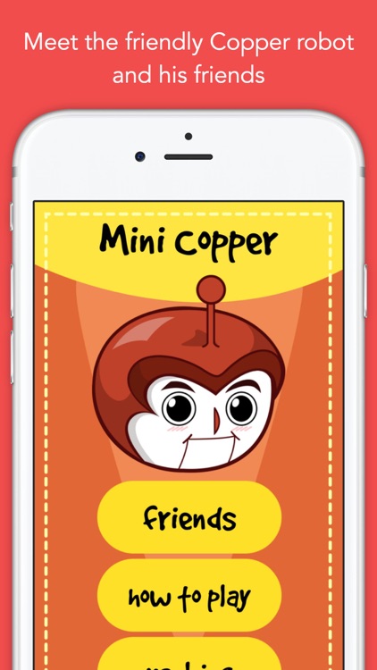 Copper, a widget game. The runner and his friends