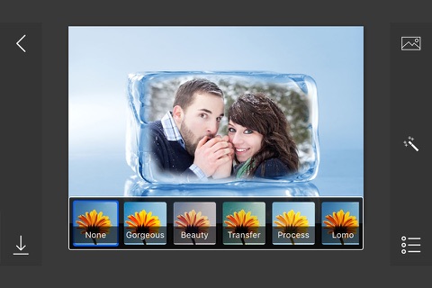 Ice Photo Frames - make eligant and awesome photo using new photo frames screenshot 2
