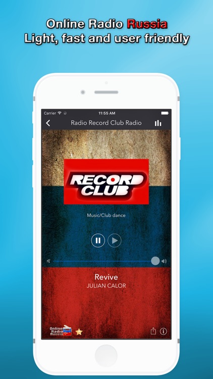 Online Radio Russia PRO - The best Russian stations ! Music Talks News are there!