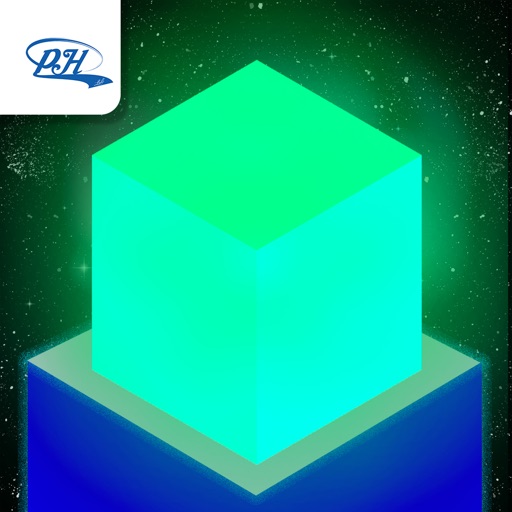 Glow Cube - Jump in the space! iOS App