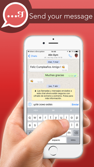 Encryption for WhatsApp in your messages(圖3)-速報App