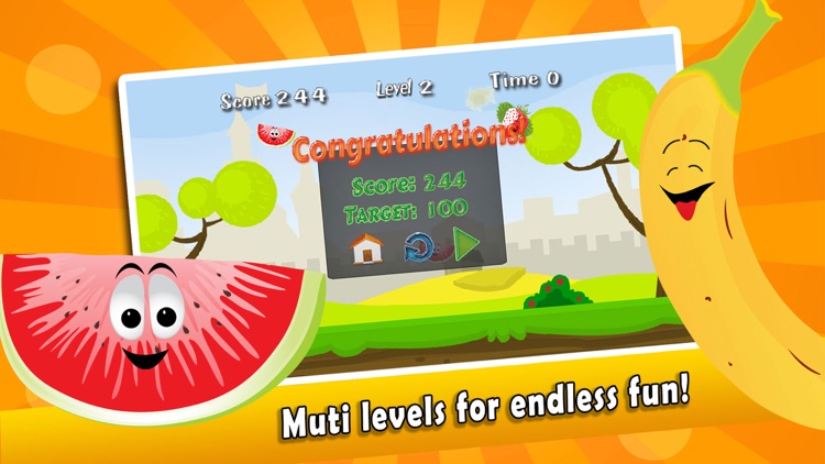 Fruit Shooting Blast - Fun Easy Apple Fruits Shooter Games for Toddler and Kids