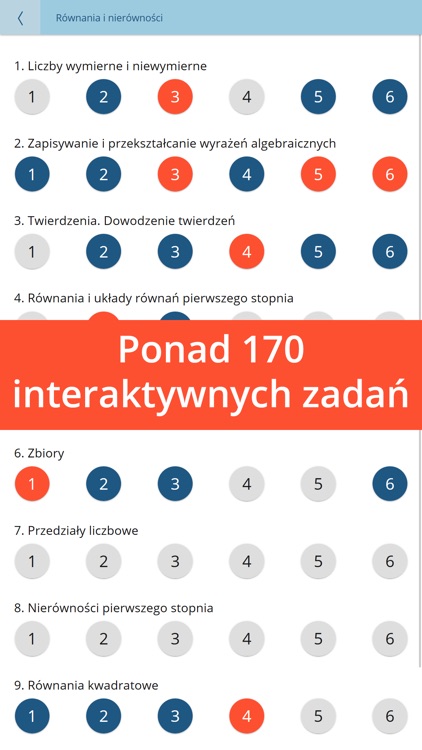 Matnau! Lite – szybkie powtórki przed klasówkami z matematyki dla liceum i technikum, filmy z rozwiązaniami i zadania sprawdzające