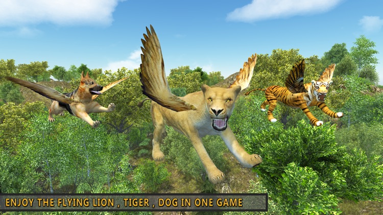 Flying Lion - Wild Simulator screenshot-4