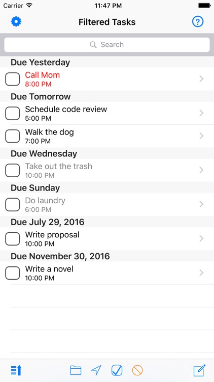 Foresight Task Planner