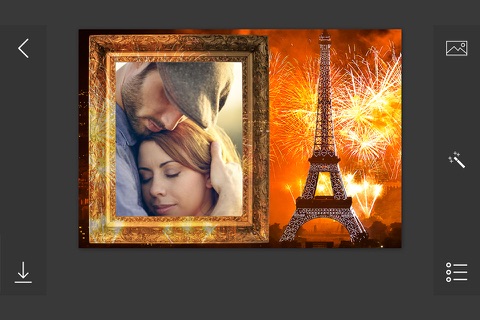 Paris Photo Frames - make eligant and awesome photo using new photo frames screenshot 2