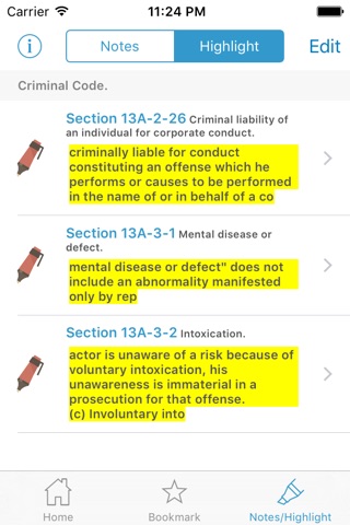 CA Evidence Code & Titles screenshot 4
