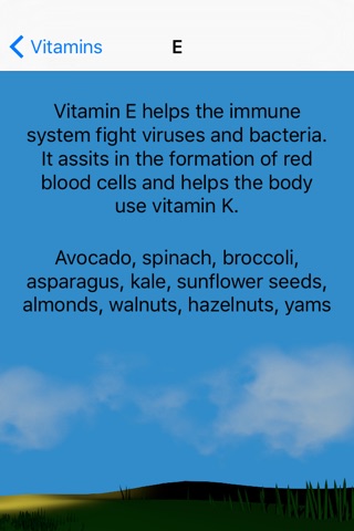 VitaMin - A guide to vitamins and minerals screenshot 2