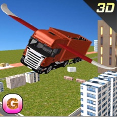 Activities of Flying Car Transporter Truck Simulator - Futuristic Transformer Truck Stunts