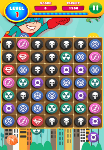 Baby Hero Epic in Big Candy Town Puzzle Games screenshot 2