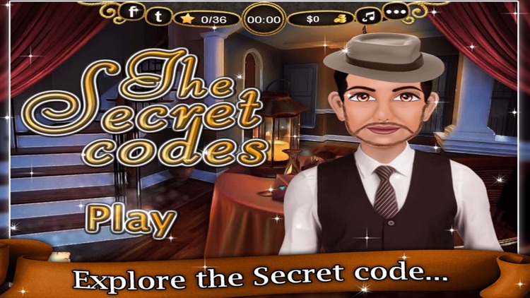 The Secret Codes  - Hidden Objects game for kids and adults screenshot-0