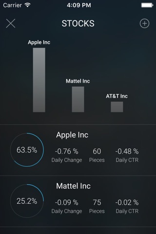 PocketPORT - Personal equity portfolio tracker screenshot 3