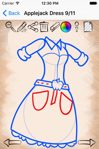 Art of Draw Dresses for Princess screenshot 3