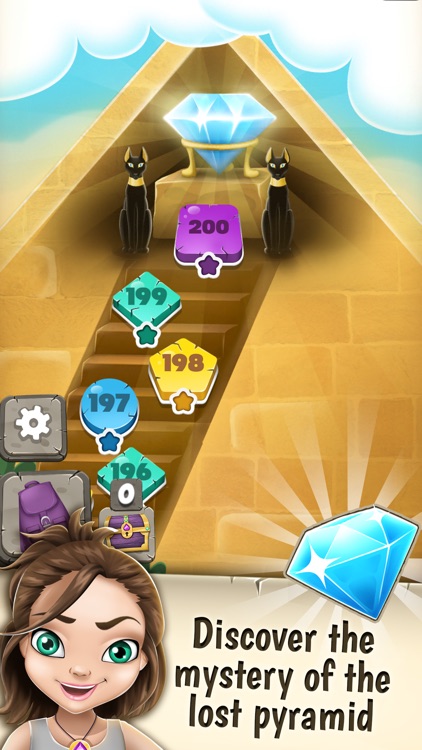 Jewel Mystery Deluxe Match 3: Find the Lost Diamond in the Crazy Color.s Adventure Mania screenshot-3