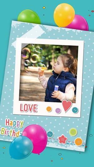 Happy Birthday photo frames – create birthday greeting cards(圖5)-速報App