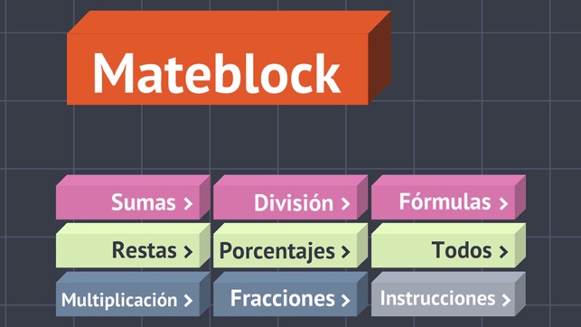 Mateblock - Ejercicios cálculo mental