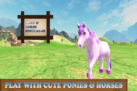 Pony Horse Simulator Kids screenshot 4