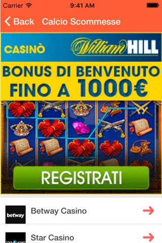 Scommesse Cavalli – Scommesse Online, Recensioni e Giochi da Casino screenshot 2