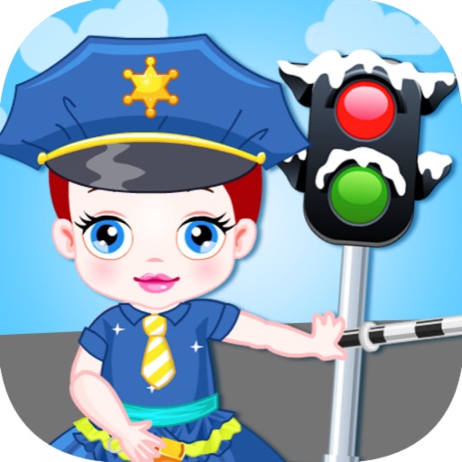 Baby Monica Traffic Police － Metropolis Simulation&Police Act Icon