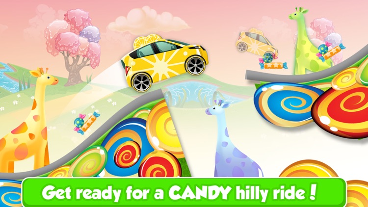 Chocolate Candy Car Racing - Kids Xtreme 4wd Rally on Hillbilly Candy Land Factory screenshot-3
