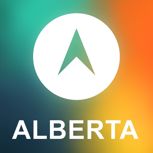 Alberta, Canada Offline GPS : Car Navigation icon