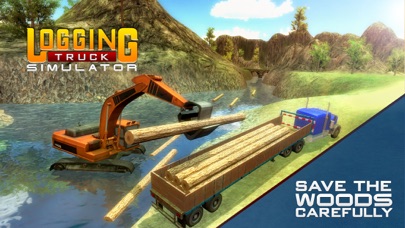 Logging Truck Simulator 3D – A PRO 18 Wheeler Transporter Truck Driver Simulation 1.0.2 IOS -