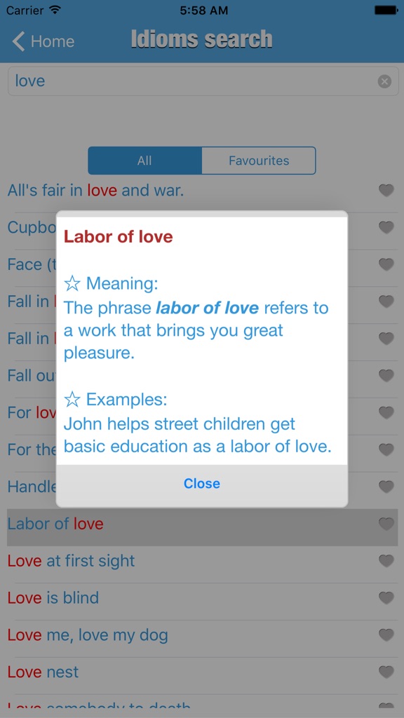 【图】Advanced Idioms Dictionary(截图3)